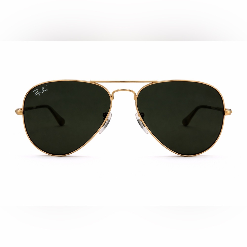 Polarized Ray-Ban Aviator Classic Gold/Green